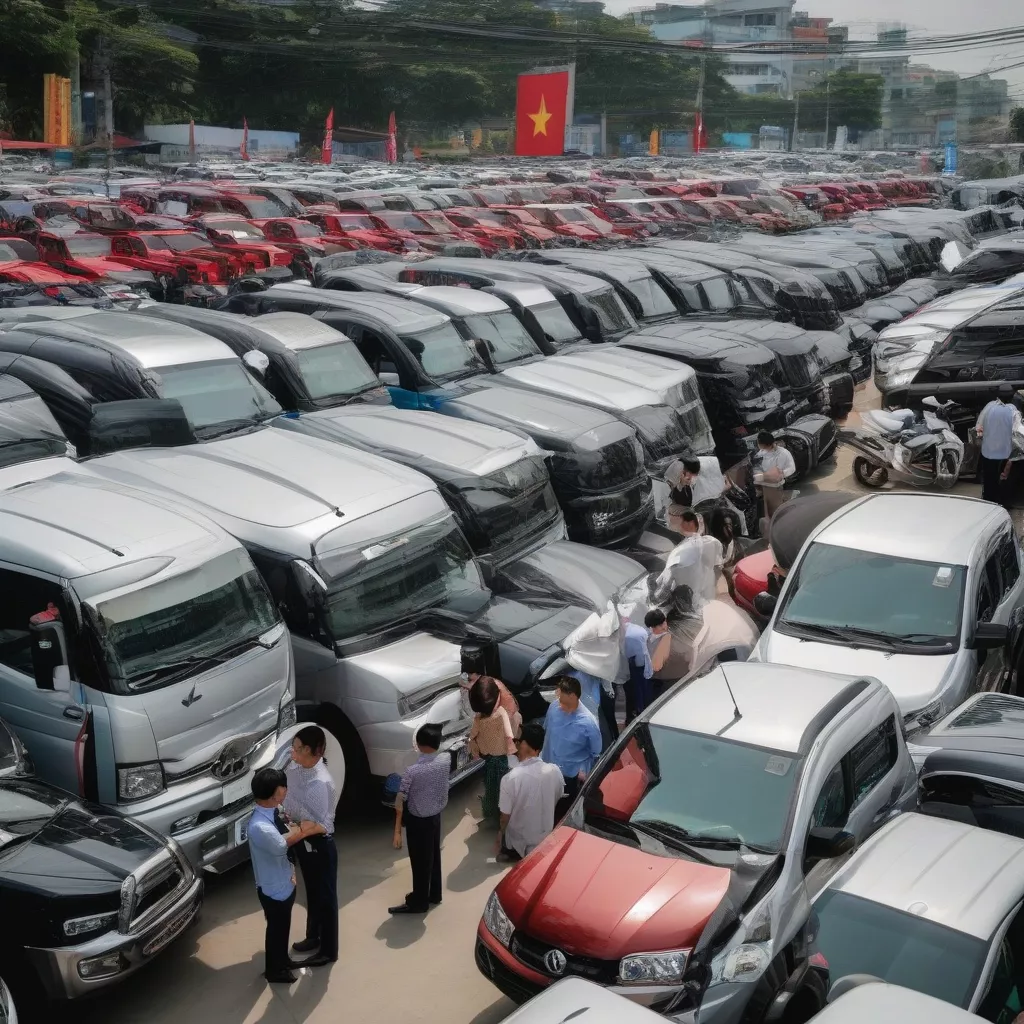 Concessionnaire de camions à Hanoï