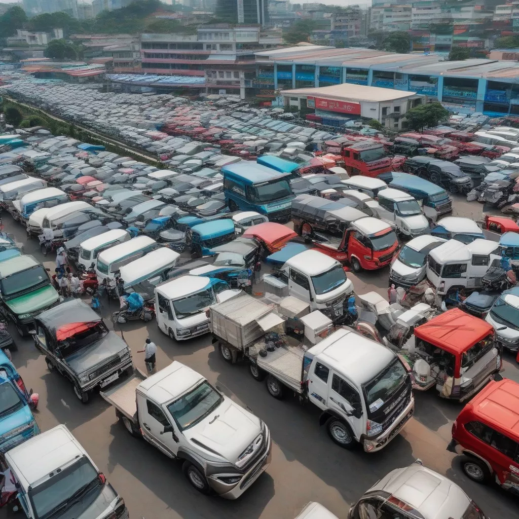 Đại lý xe tải tại Hà Nội