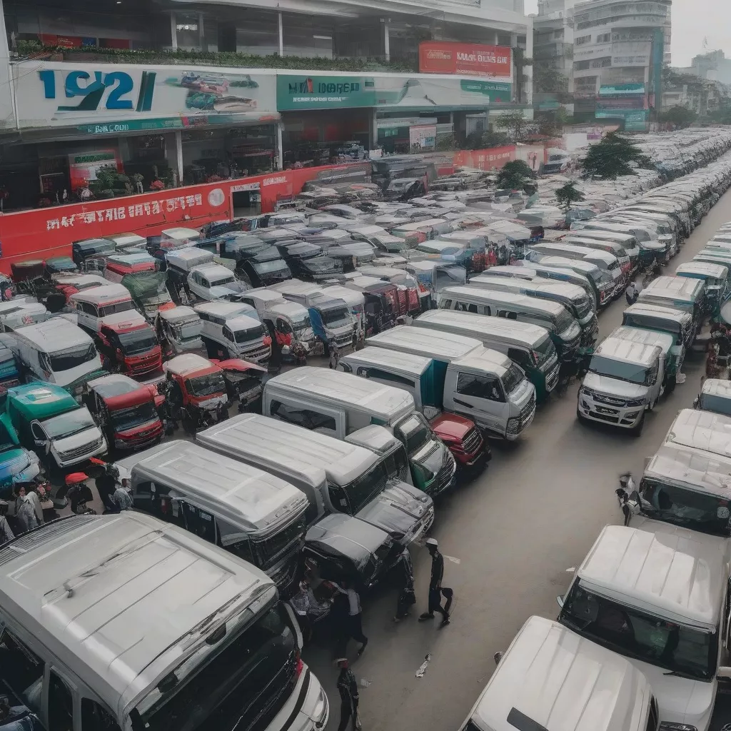 Đại lý xe tải tại Hà Nội