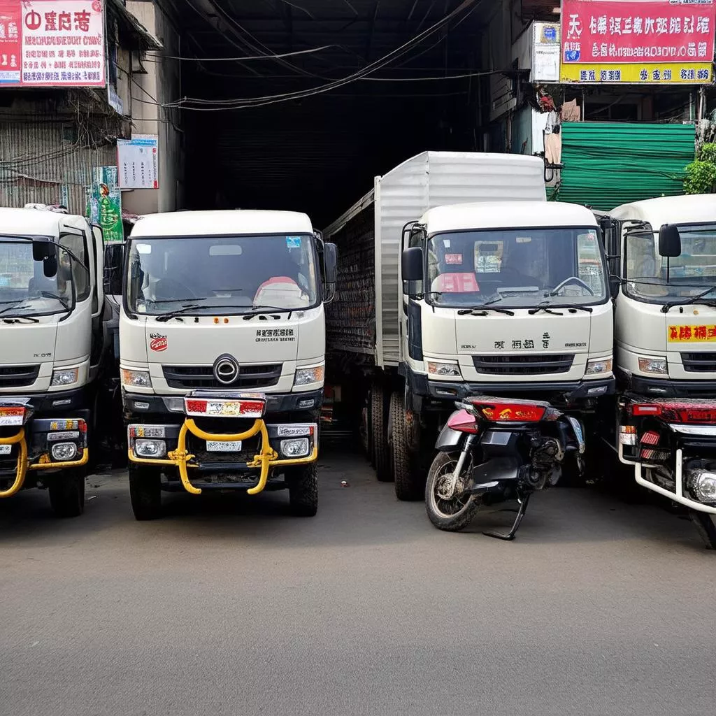 Đại lý xe tải tại Hà Nội