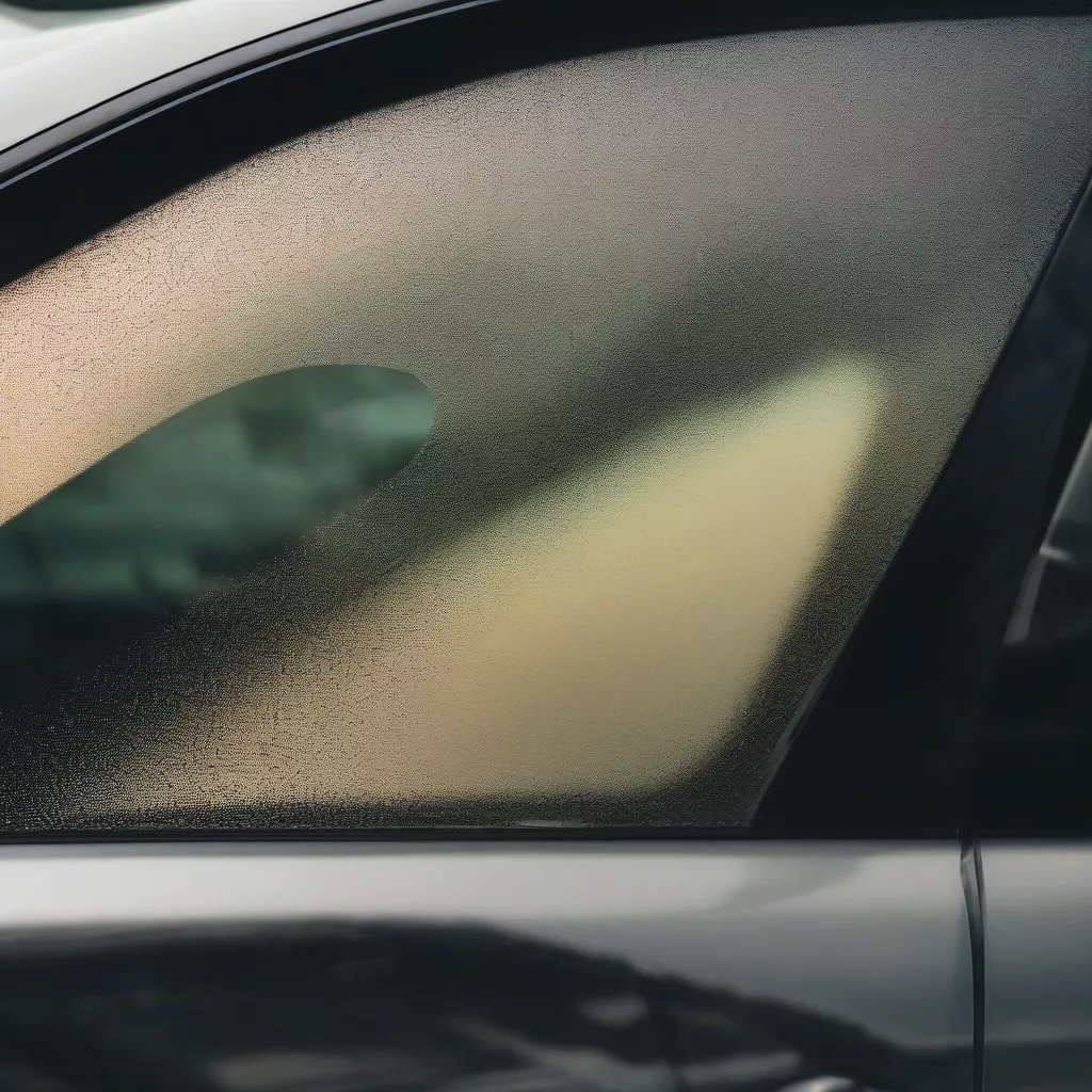 Applying window tint to a car window