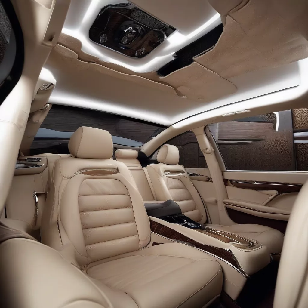 Lột Xác Xế Yêu Với Dịch Vụ Dán Trần Da Xe Ô Tô Tại Xe Tải Hà Nội