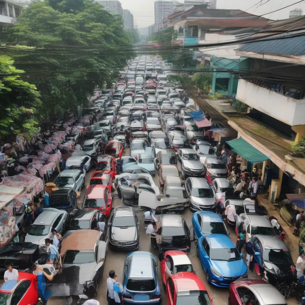 Đăng kiểm xe ô tô tại Trung tâm đăng kiểm 2901D Hà Nội