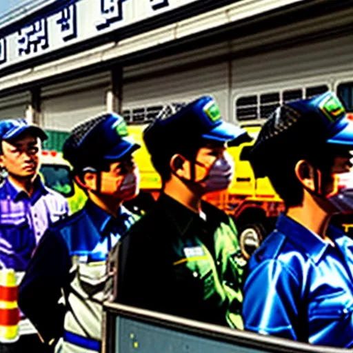 LKW-Hauptuntersuchung in Hanoi