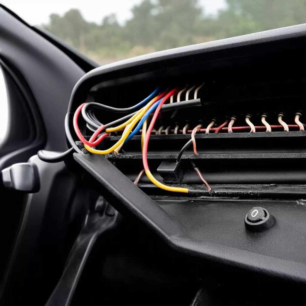 Signs of a listening device in a car