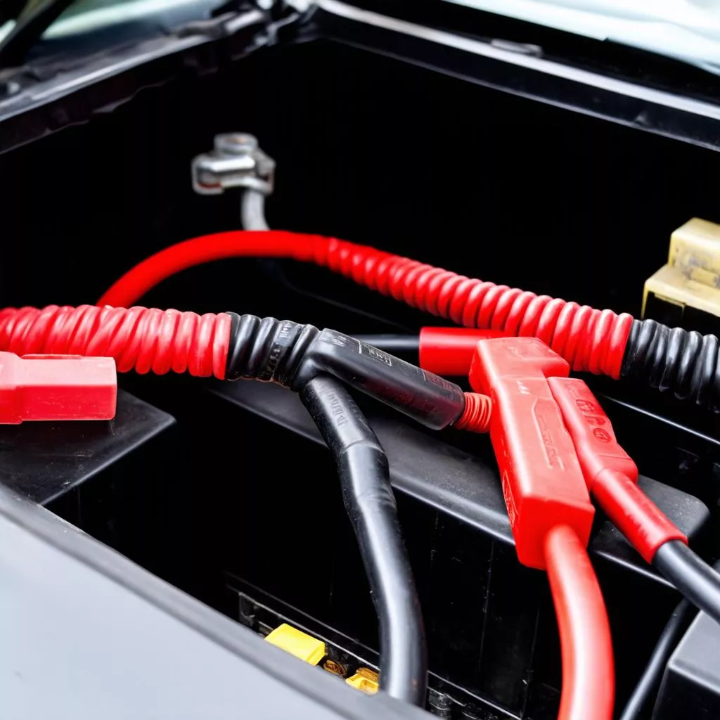 Dây Sạc Ắc Quy Ô Tô: Vật Bất Ly Thân Của Mọi Tài Xế