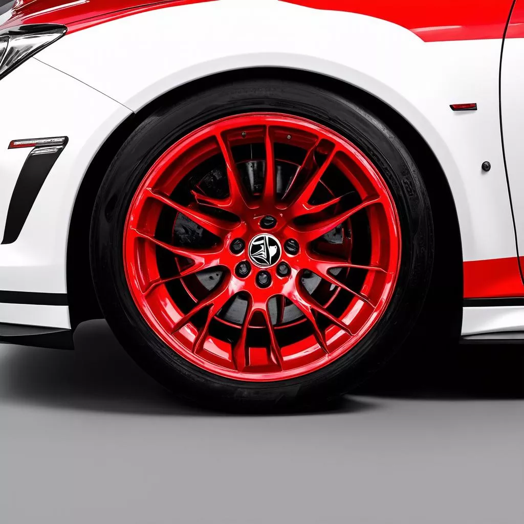 Decal Dán Vành Ô Tô