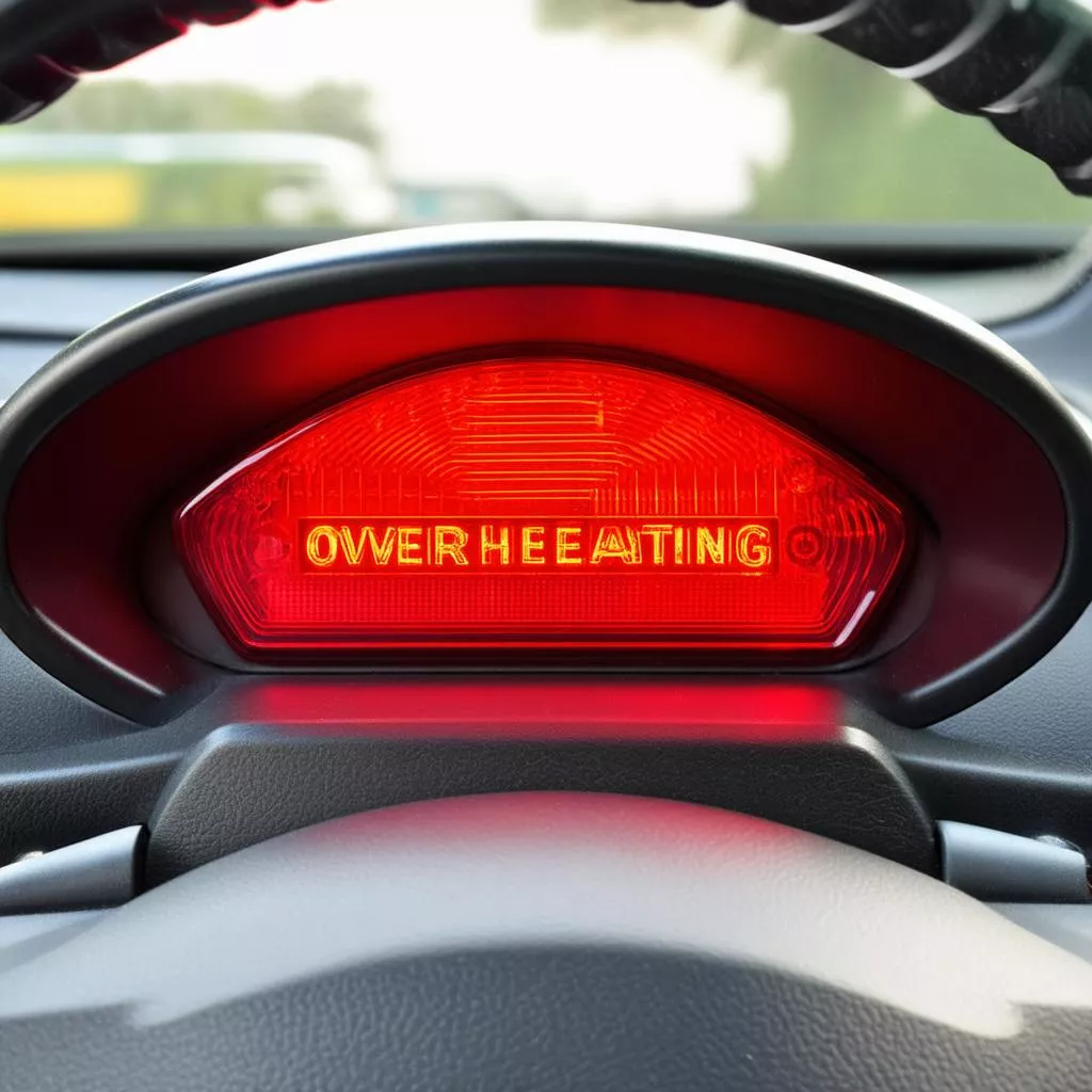 Đèn báo nhiệt độ động cơ