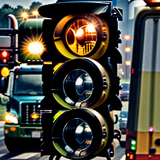 Traffic lights for trucks