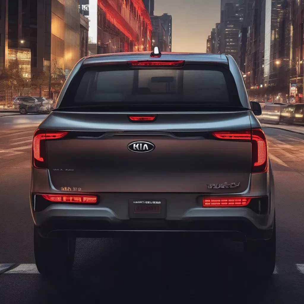 起亚卡车尾灯：安全行驶的保障