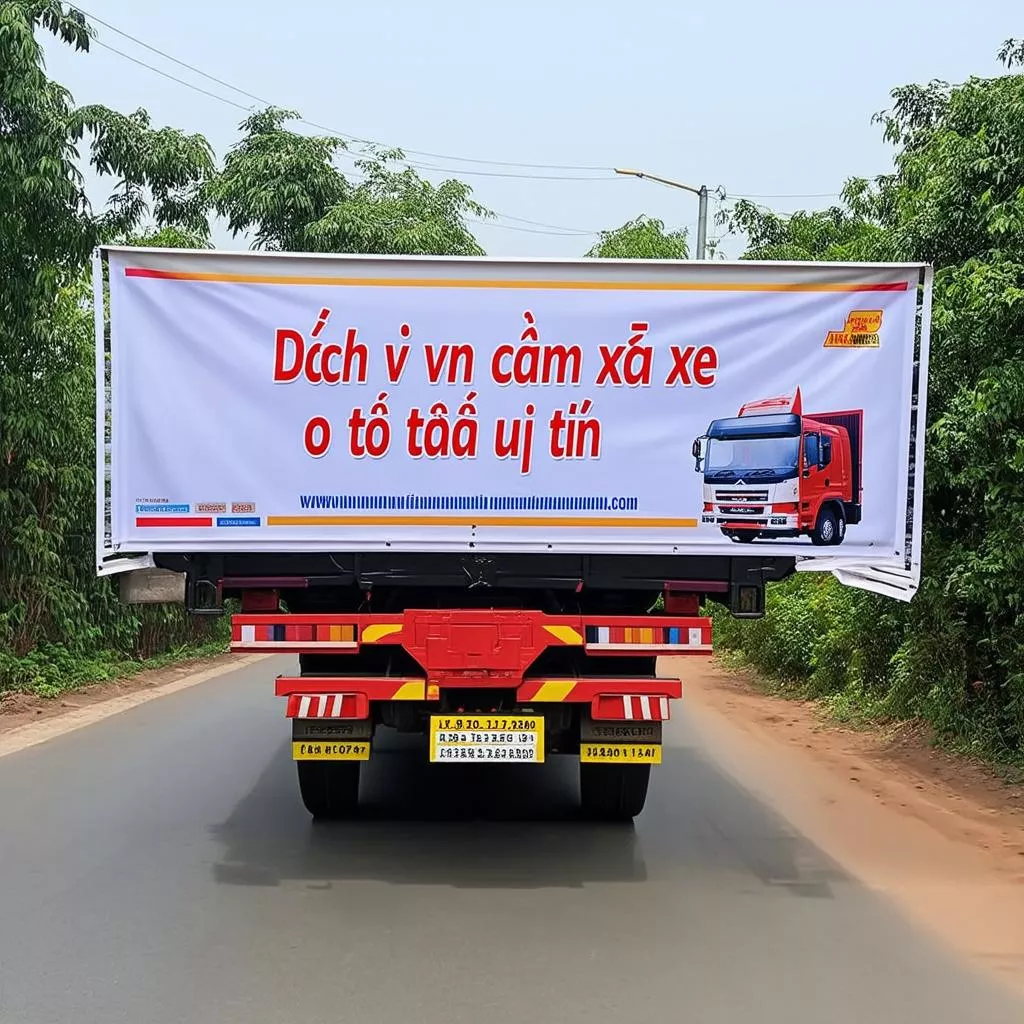 Dịch vụ cầm xe ô tô tải uy tín