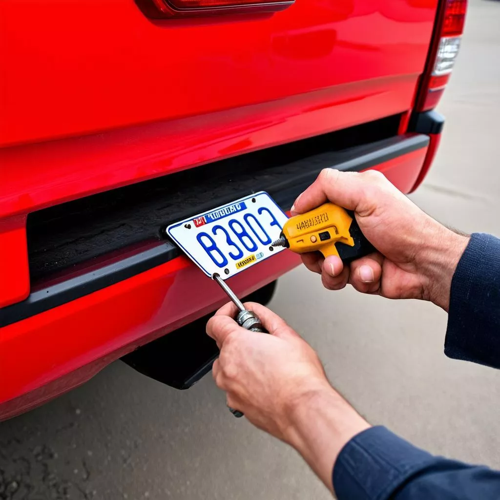 Jasa ganti plat nomor truk