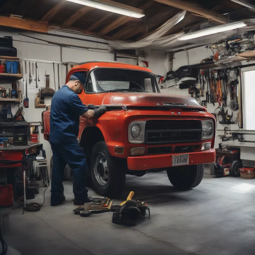 Truck repair service