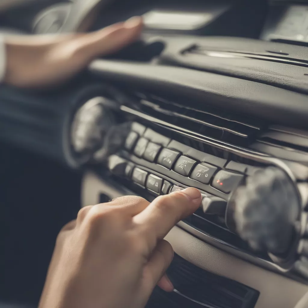 Điều chỉnh nhiệt độ điều hòa ô tô