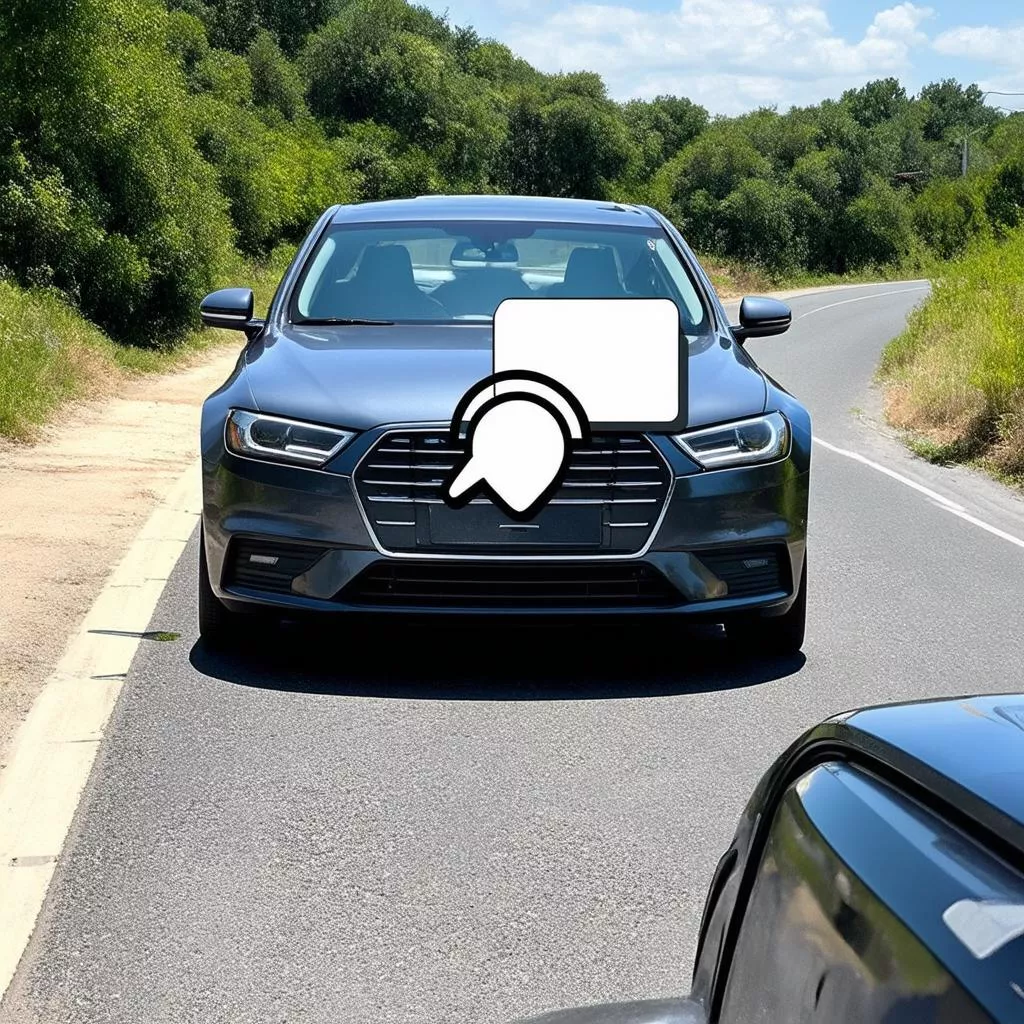 GPS tracker protecting a truck