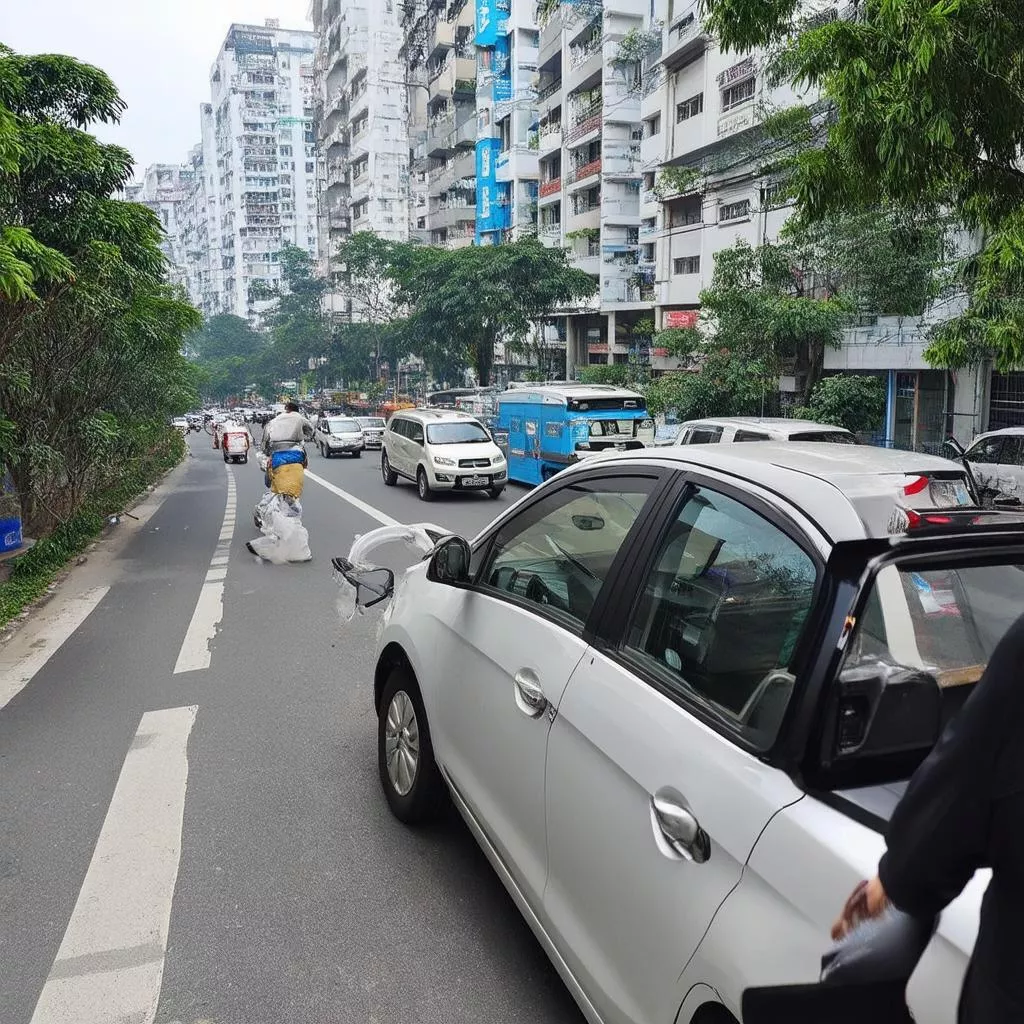 हनोई में कार ट्रैकिंग