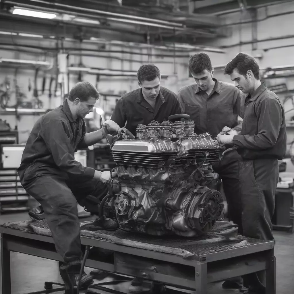 Car battery jump start team