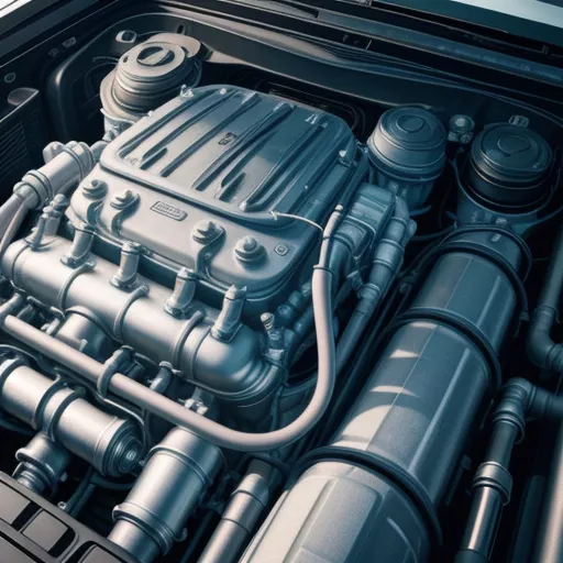 Powerful Hyundai engine