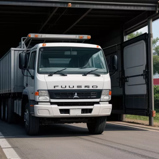 Moteur du camion Fuso FJ 14.5 tonnes