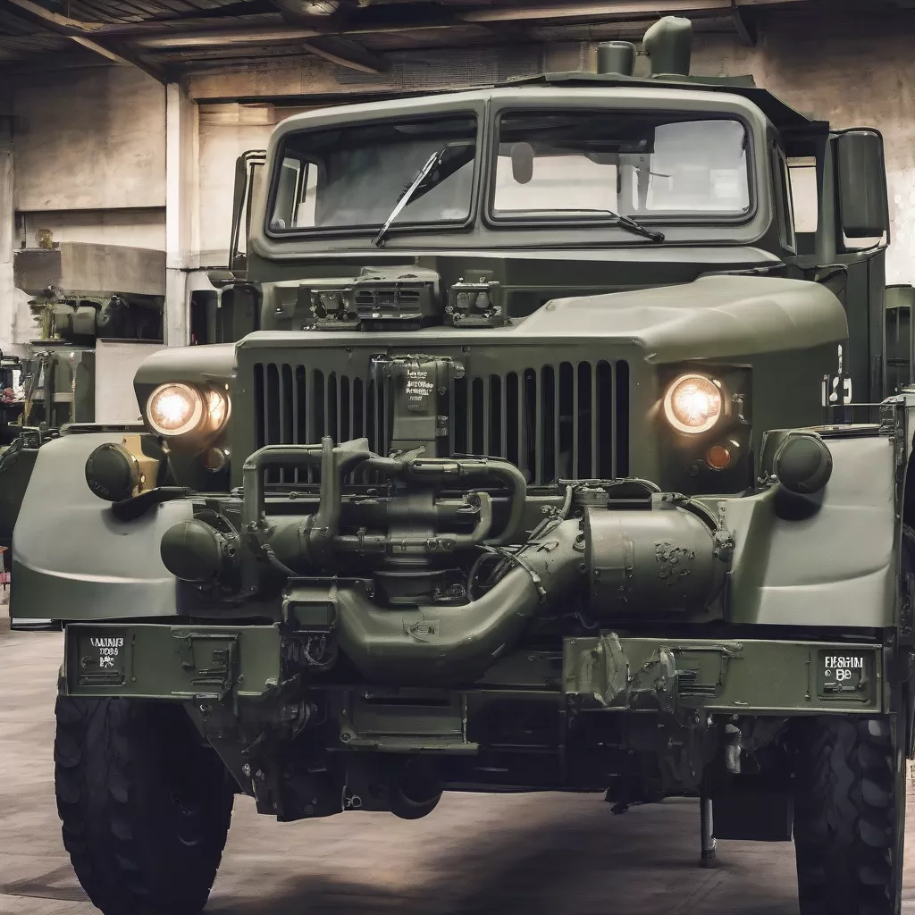 Động cơ xe tải quân sự