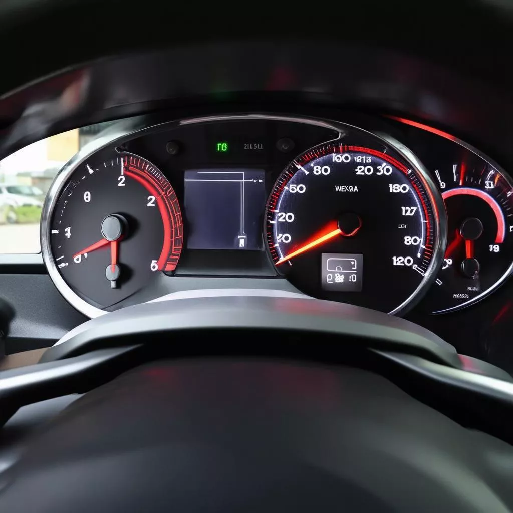 Đồng hồ báo xăng