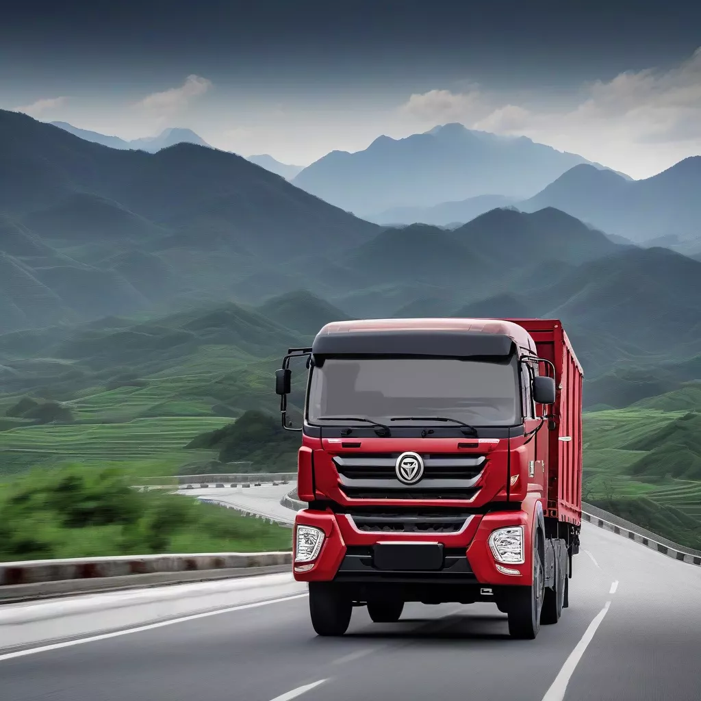 Tracteur routier Dongfeng X7 Yuchai : Puissance et Confort