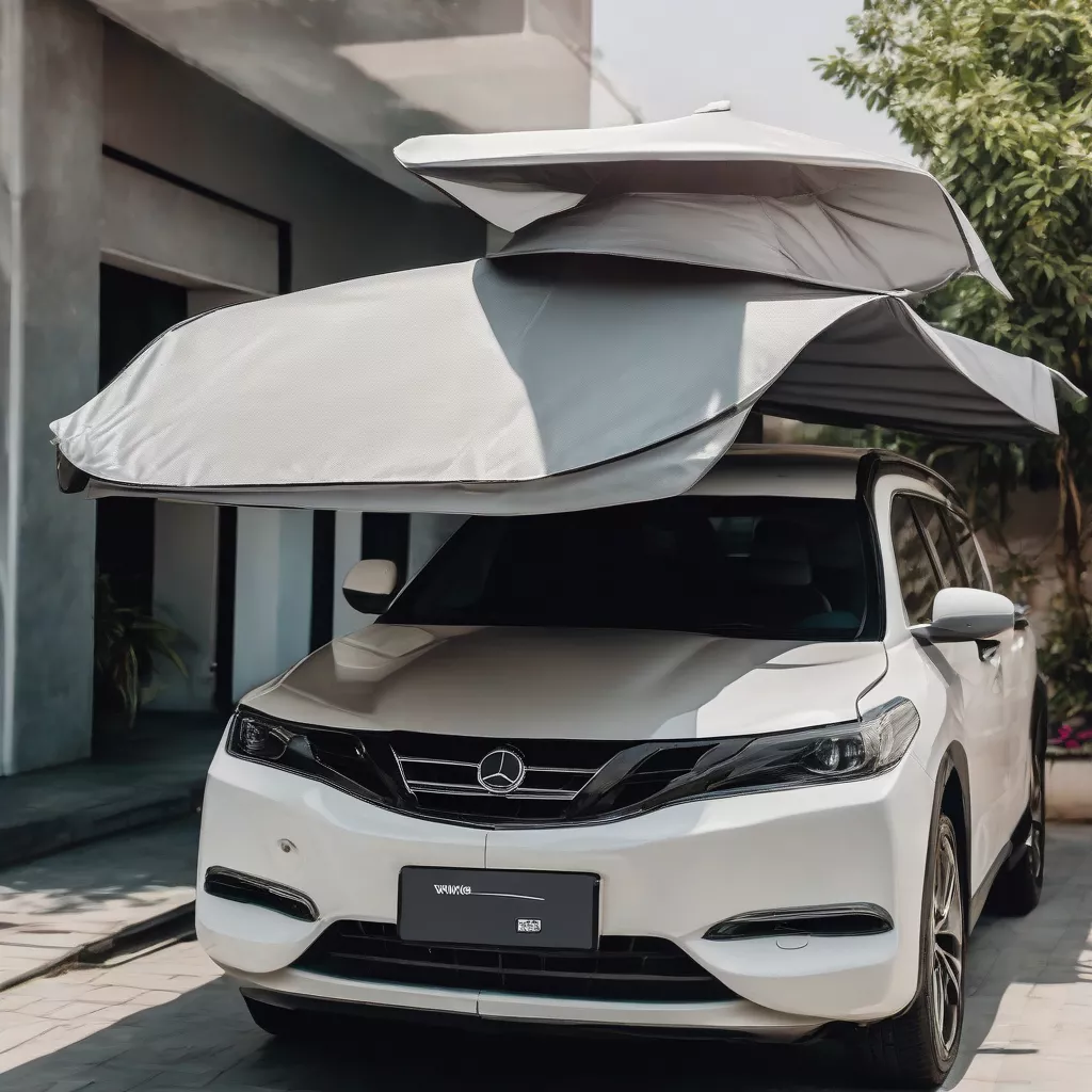 Dù Che Nắng Tự Động Ô Tô: Giải Pháp Chống Nắng Nóng Hiệu Quả Cho Xế Yêu