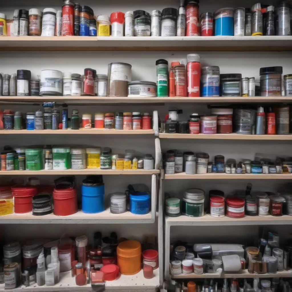 आधुनिक कार पेंटिंग उपकरण