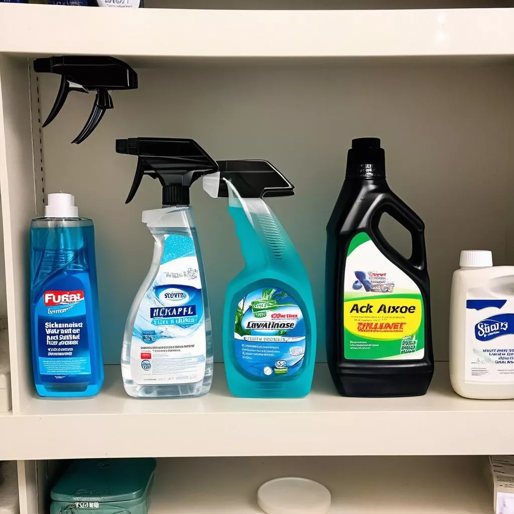 Car interior cleaning solution