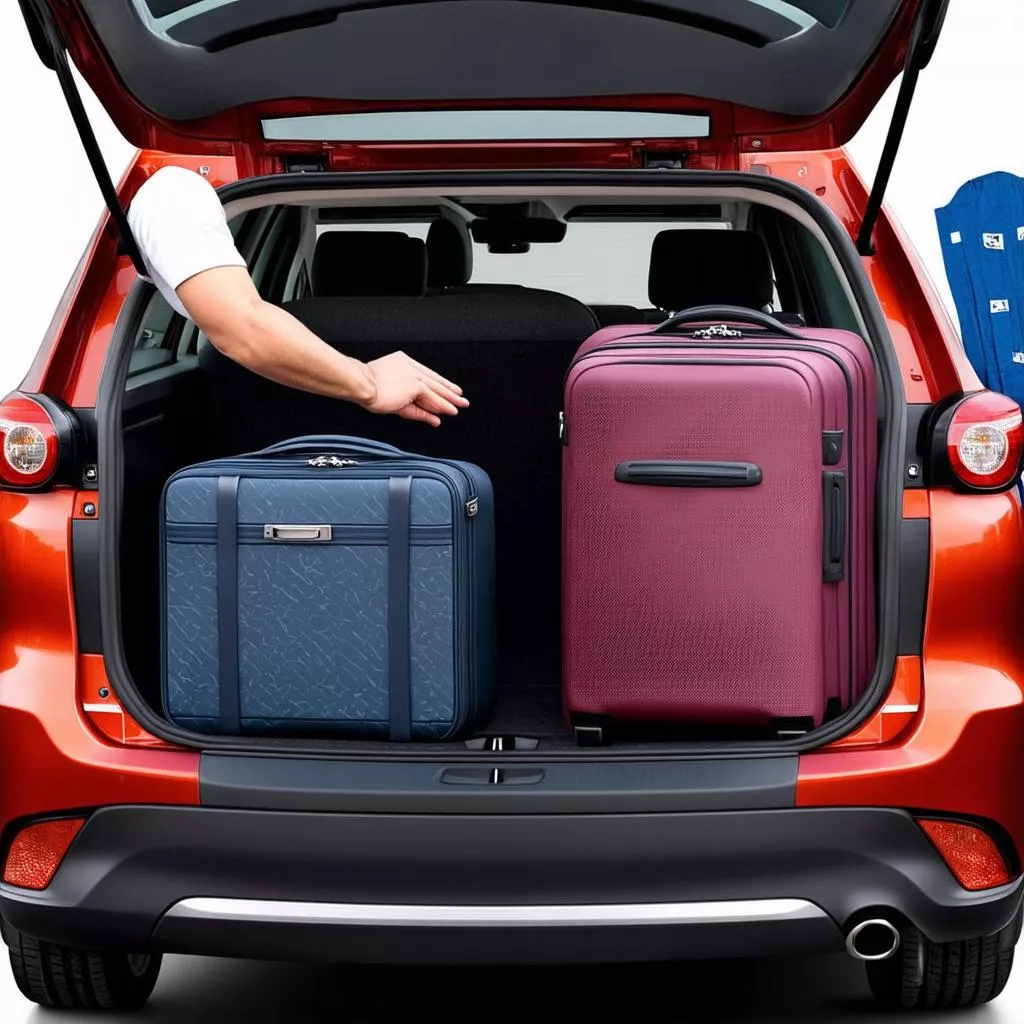 马自达CX5后备箱空间