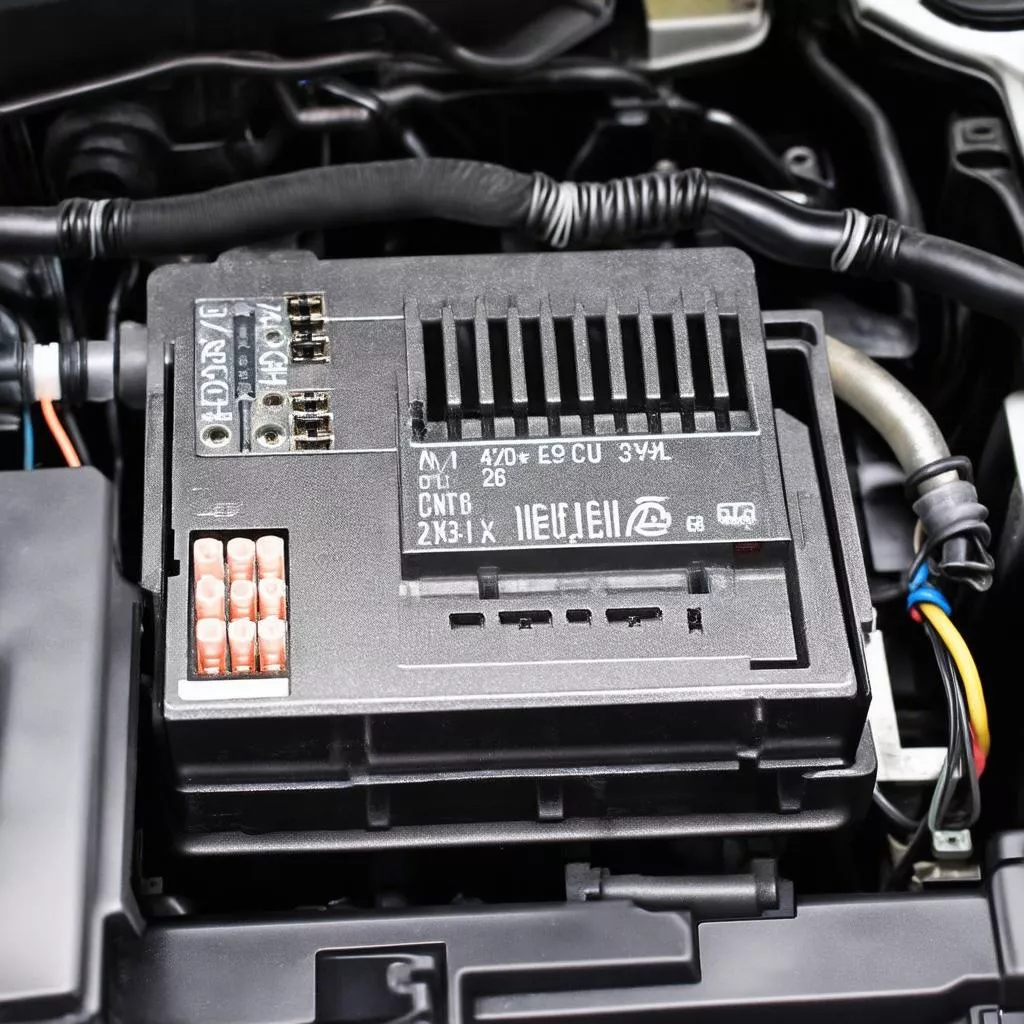 ECU de um automóvel