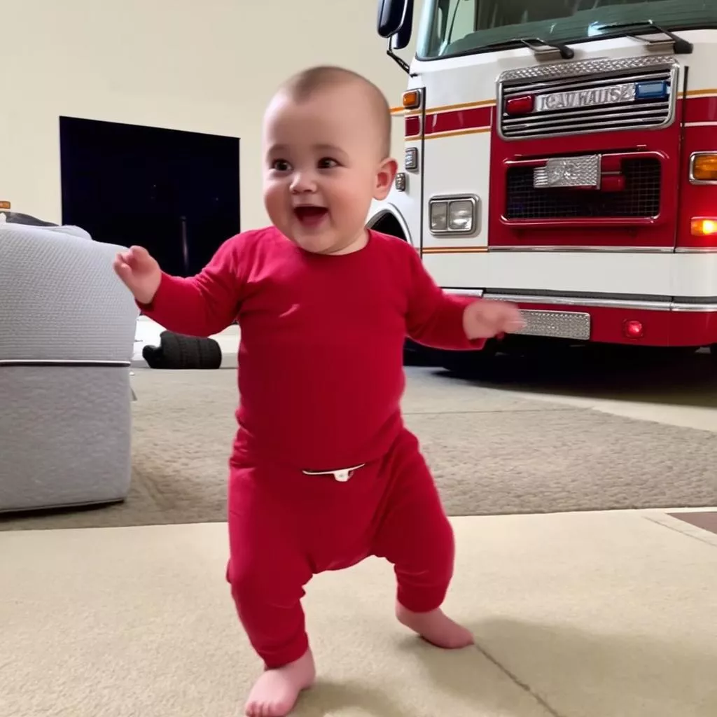 儿童消防车歌曲：勇敢与责任之声