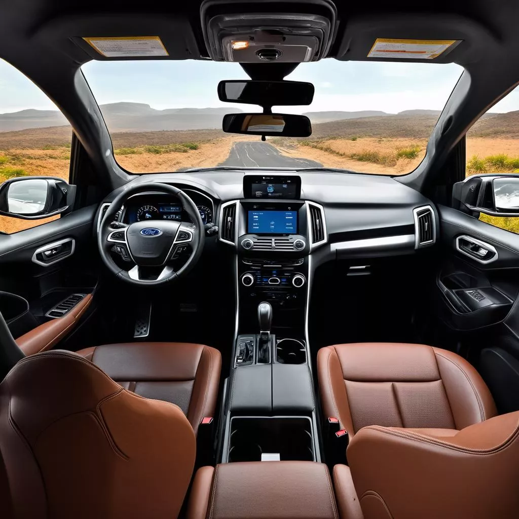 Ford Everest interior