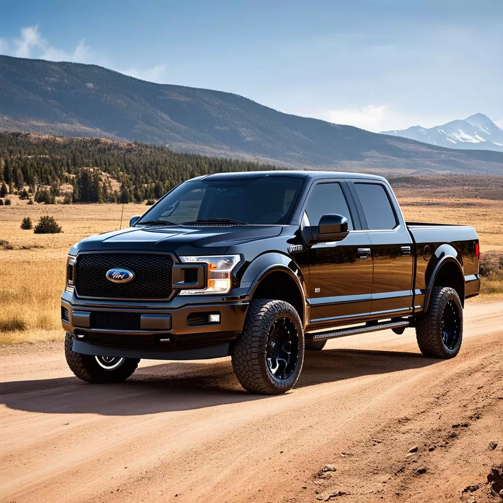 Ford F-150 2023 Preto