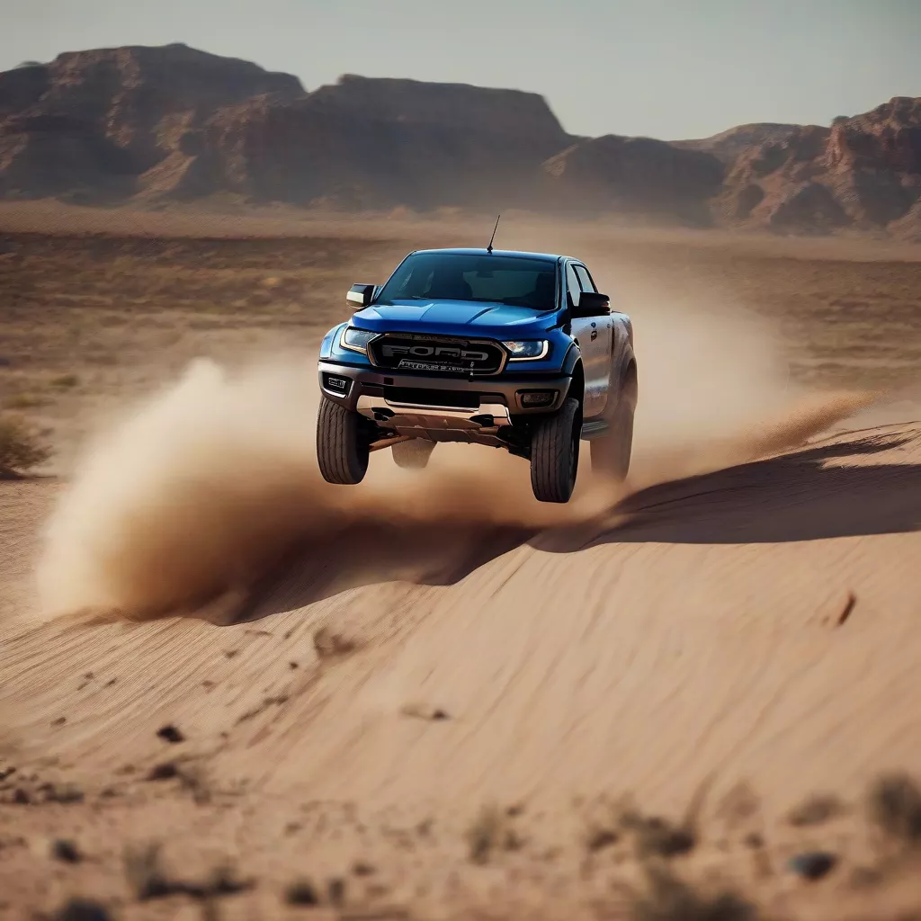 Ford Ranger Raptor off-roading