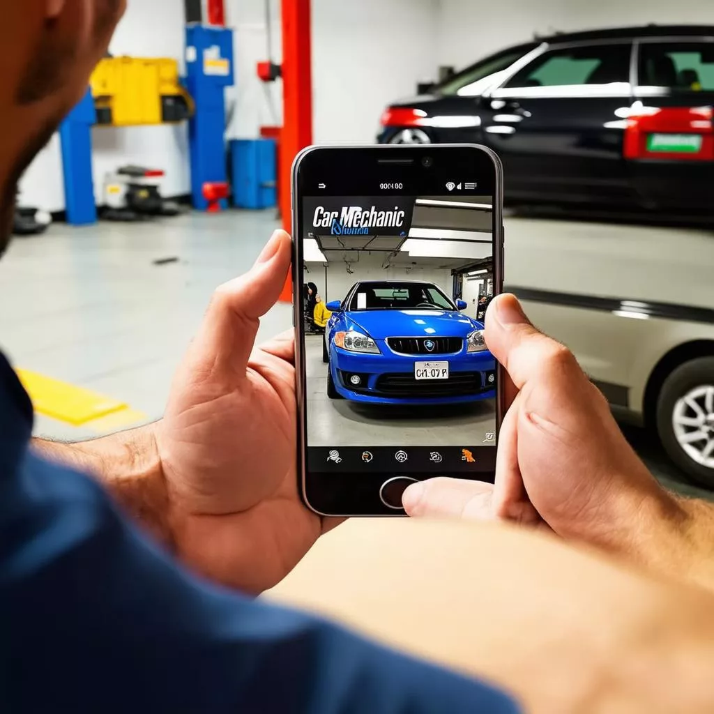 Game sửa chữa xe ô tô trên điện thoại