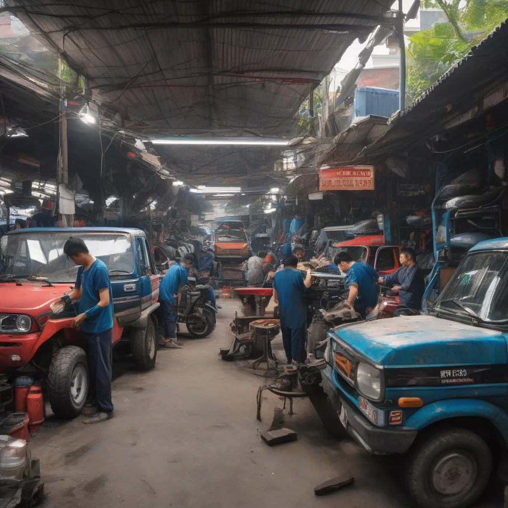 Gara ô tô tải Hà Nội