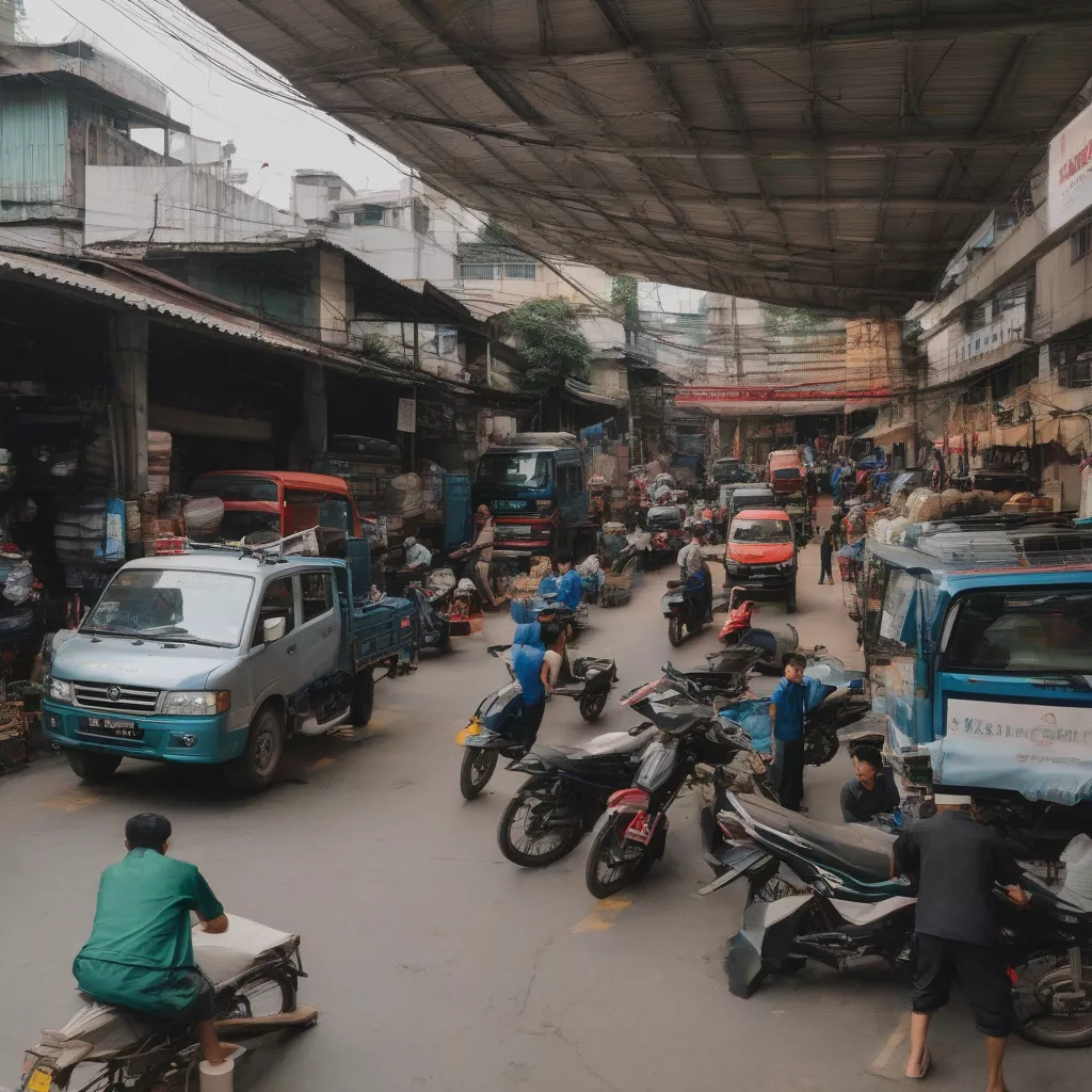 하노이 트럭 정비소