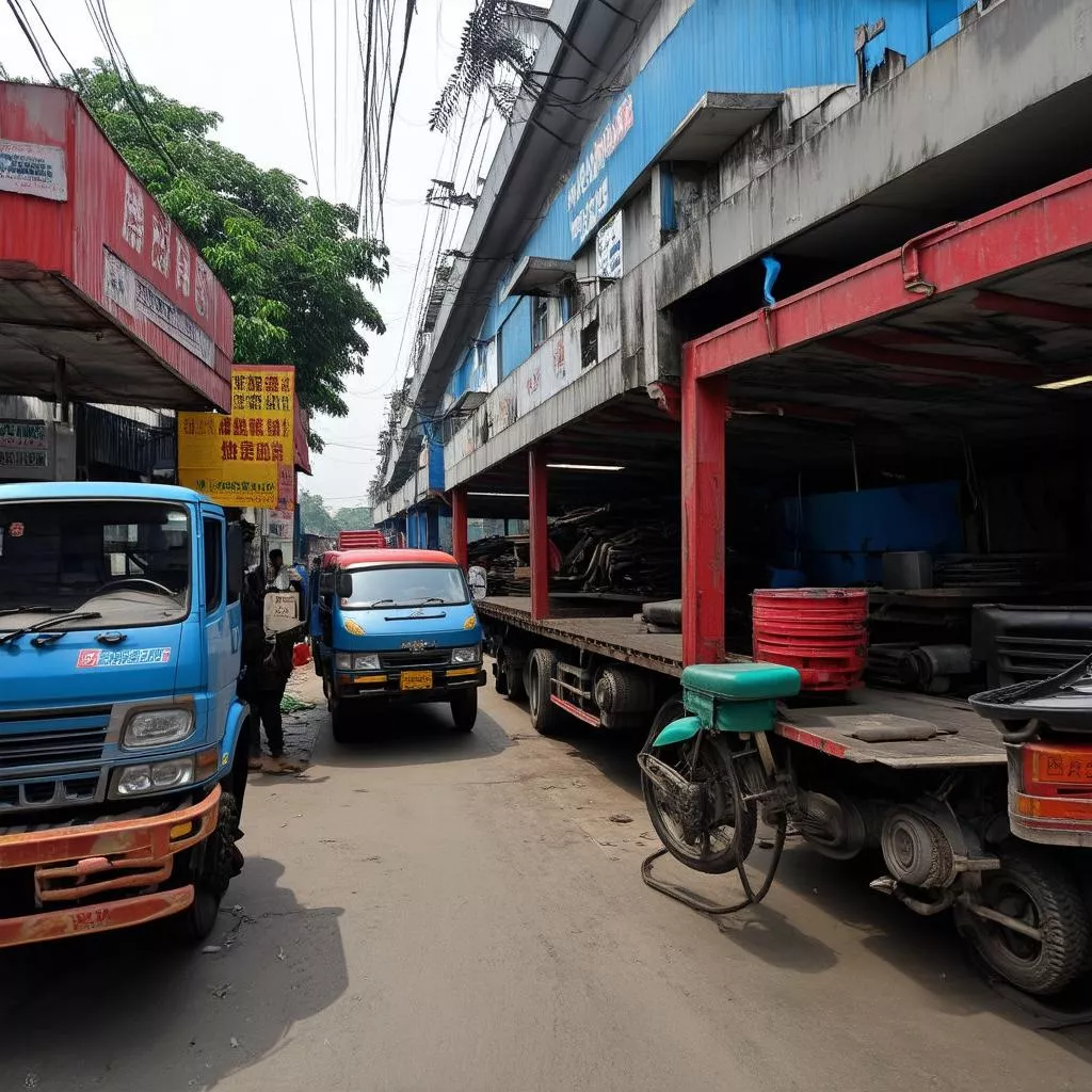 Gara ô tô tải Hà Nội