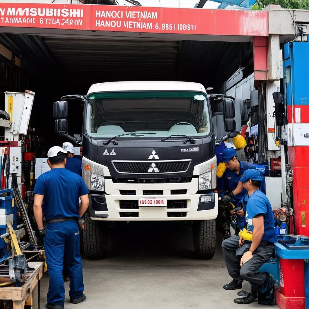 Bengkel Mobil Xe tải Hà Nội