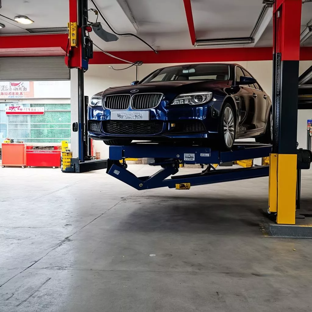 하노이 자동차 정비소