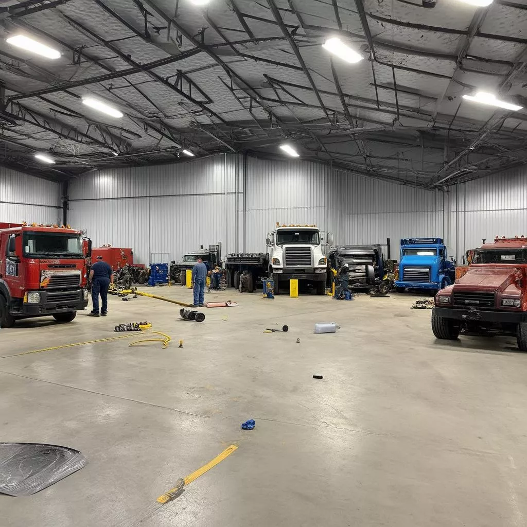 Gara ô tô tải TPHCM