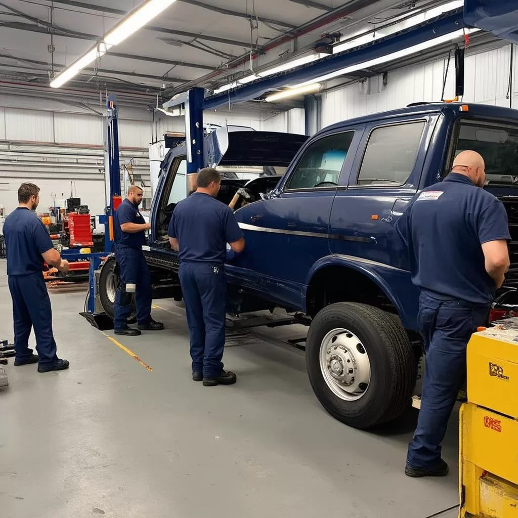 Gara Ô Tô Tiến Phát: Địa chỉ sửa chữa xe tải uy tín tại Hà Nội