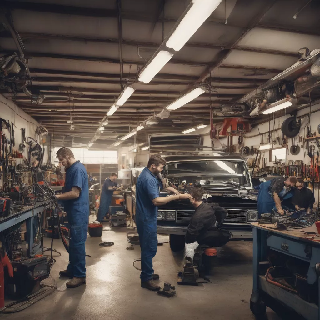 Gara sửa chữa ô tô