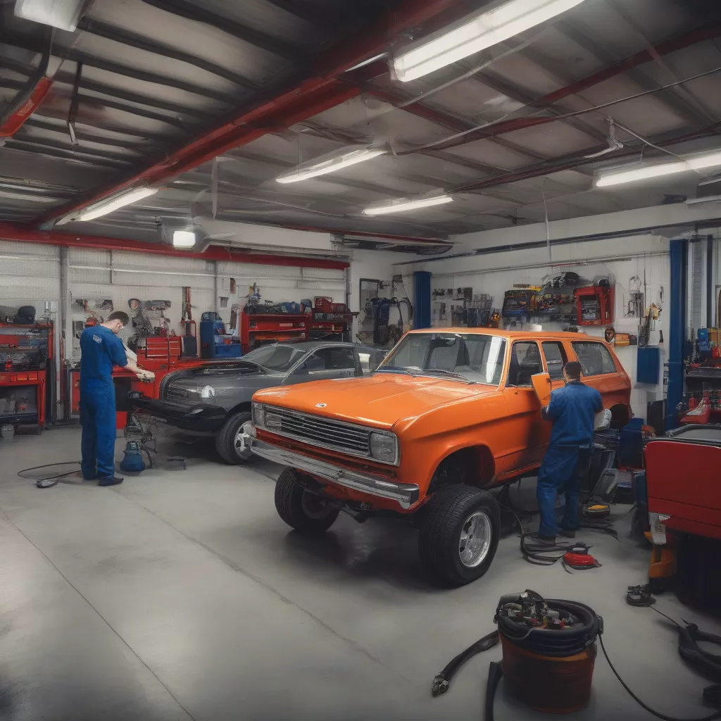 Gara sửa chữa ô tô