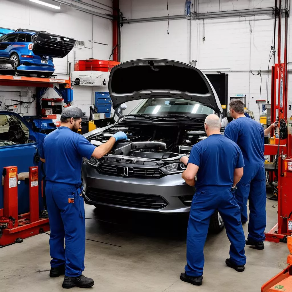 Gara sửa chữa ô tô