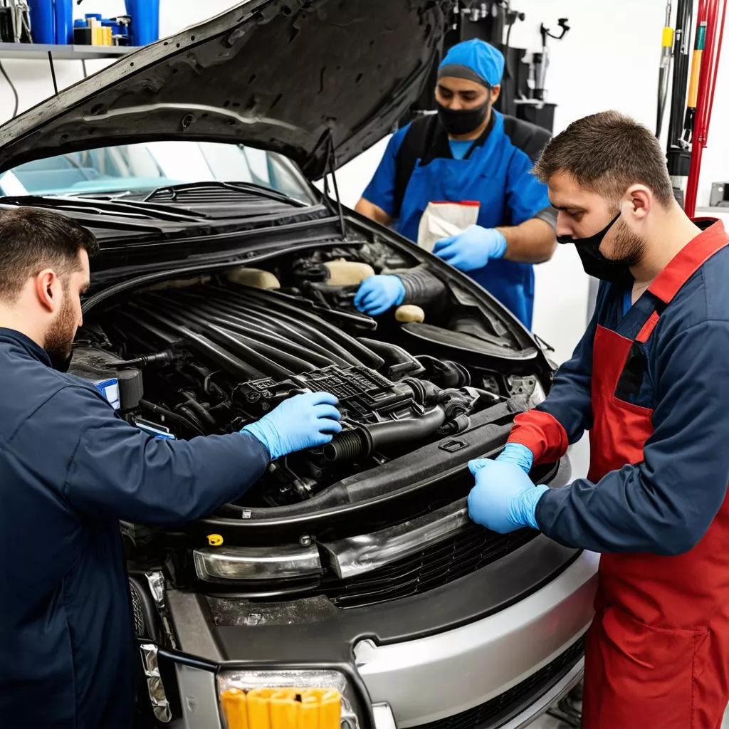 Gara sửa chữa ô tô