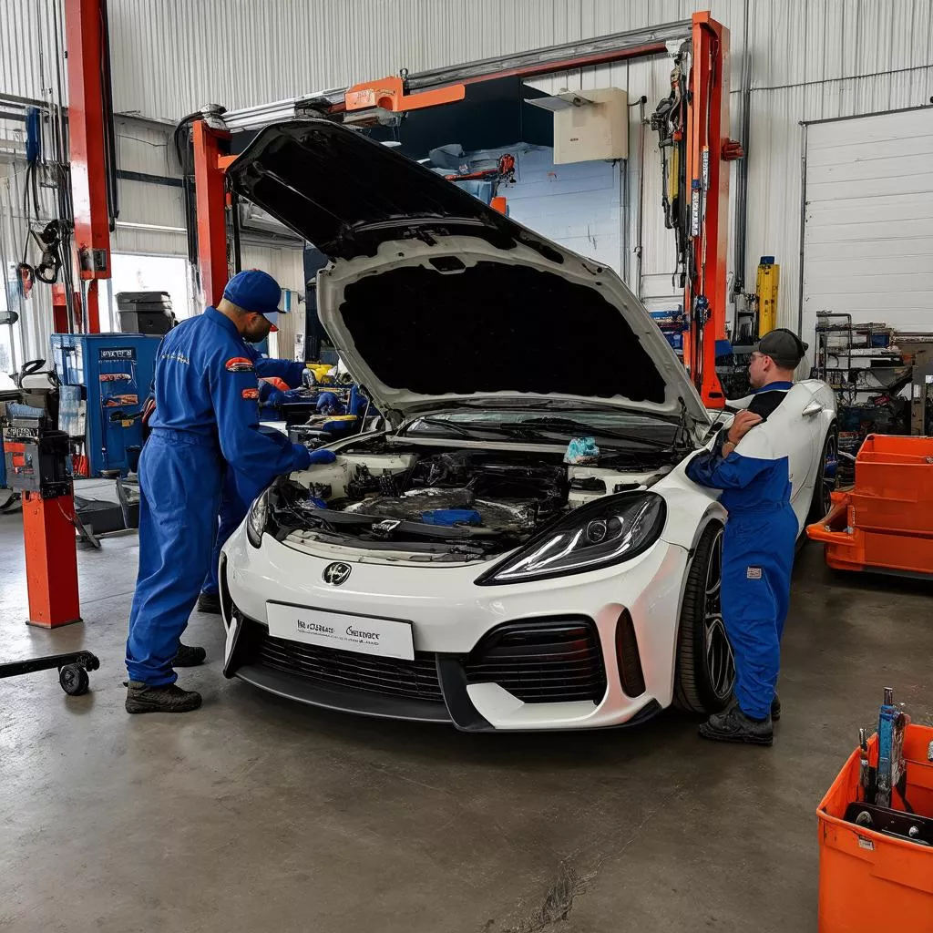 Gara sửa chữa ô tô