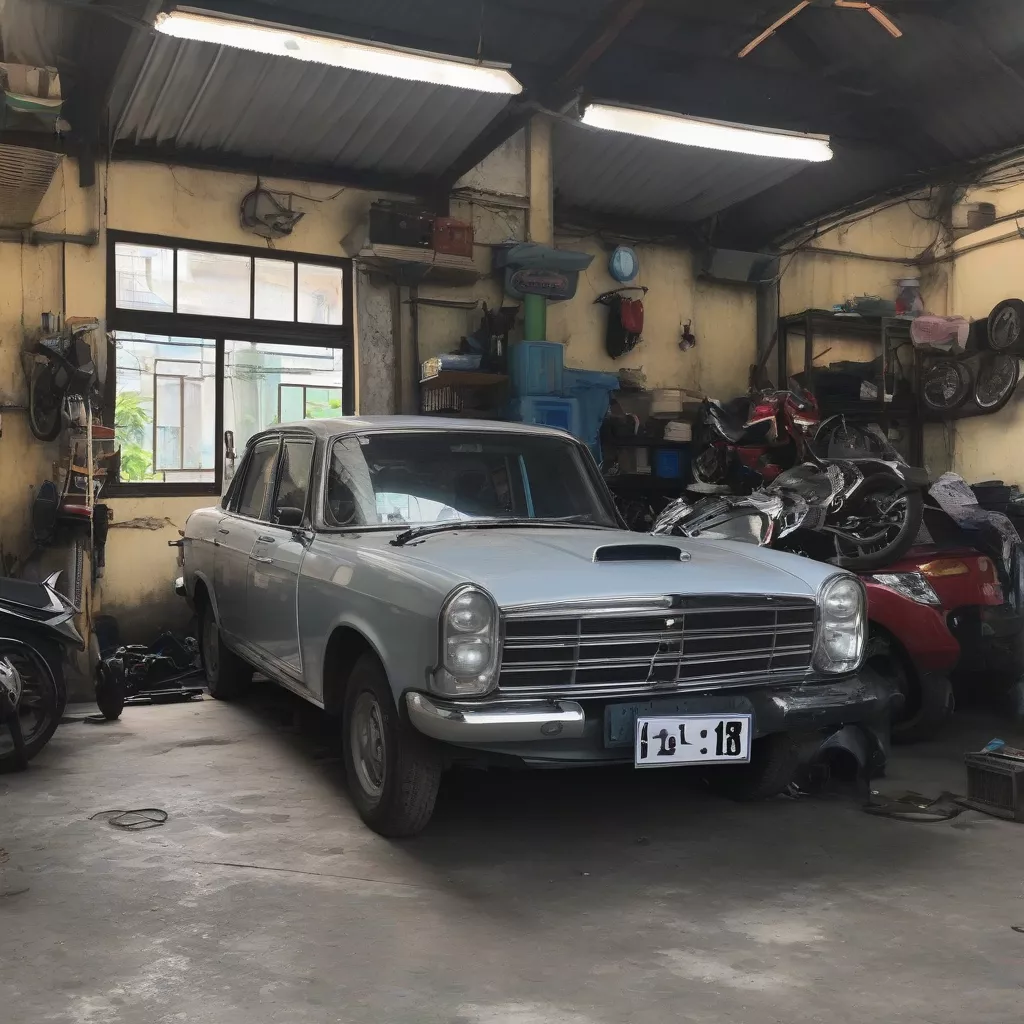 Gara sửa chữa ô tô tại Hà Nội