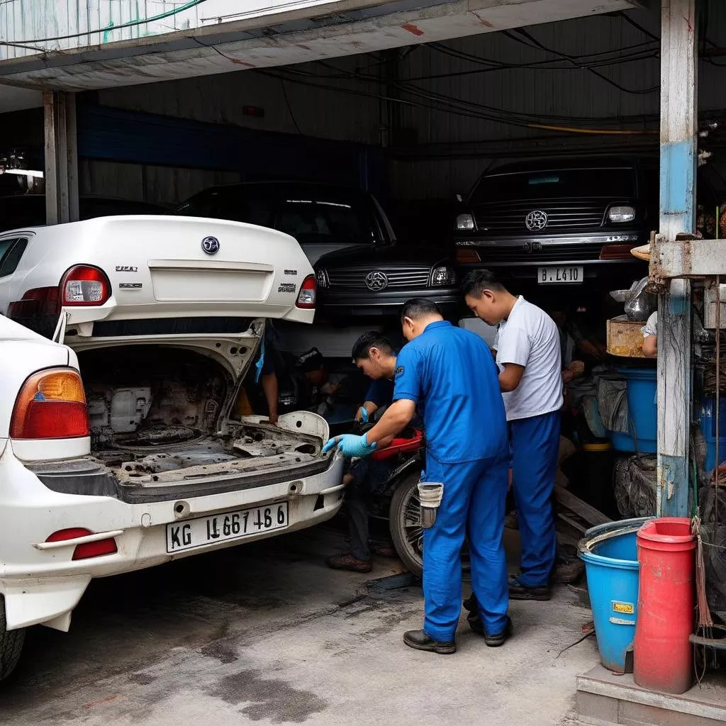 Gara Sửa Chữa Ô Tô Tại Hà Nội